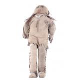 Navajo Beaded Hide & Fabric Child