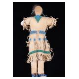 Northern Plains Beaded Hide Child