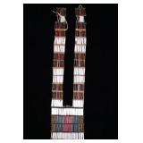 Northern Plains Bugle Beaded Breastplate Pre-1900