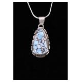 Navajo J Francisco Golden Hills Turquoise Necklace