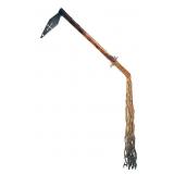 Crow Spontoon War Club Tomahawk w/ Cutouts 19th C.