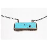 Navajo Tricia Smith Kingman Turquoise Necklace