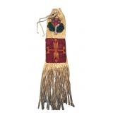 Great Lakes Beaded Tobacco Bag c. 1900