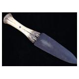 Jukes Coulson & Co. Marked Rasp Dag w/ Bone Handle