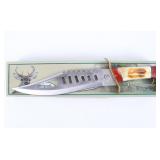 Frost Cutlery Whitetail Fixed Blade Bowie w/ Box