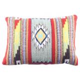 Saltillo Azul Churro Wool Pillow by Emilio Reyna