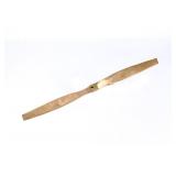 Bronze Aerofoil Airplane 2-Bladed Model Propeller