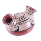 Acoma Pueblo Polychrome Pottery Vase