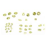Faceted Peridot Gemstone Parcel 18.88CTW