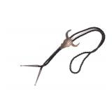 Navajo Sterling Silver Bison Skull  Bolo Tie