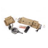 WWII M2 Compass & Personal Kit with Canvas Pouches