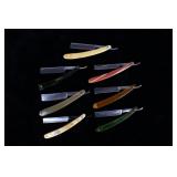 Collection of Seven Vintage Straight Razors