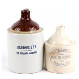 Vintage Pullman and Steinmeyer Ceramic Jugs