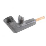 Cherokee Owl Steatite Effigy Pipe 1800-1900
