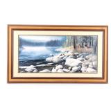 "Misty Waters" Framed Print by Kevin Daniels 