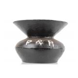 P & R Railroad Spittoon Cast Iron Hand Painted
