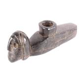 Mississippi Period Steatite Birdman Effigy Pipe