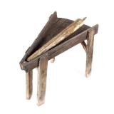 Primitive Wooden Grain Milling Table