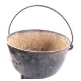 Antique Large Cast Kettle