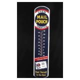 Mail Pouch Tobacco Advertising Thermometer