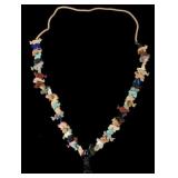 Zuni Indian Bear Fetish Necklace