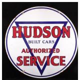 RARE Original Hudson Double Sided Porcelain Sign
