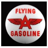 Flying A Gasoline Gas Pump Globe Glass Lens