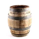 Billings Brewing Company Wooden Beer Keg Montana