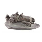 Antique Automobile Inkwell