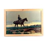 Justin Boots Advertising Print by Joe Beeler