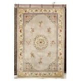 Hand-Knotted Basiran 100% Wool Nain Rug