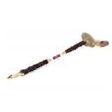 Sioux Beaded Skull Cracker War Club