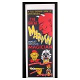 Marvin the Magician Poster from Butte Montana