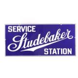 Studebaker Service Station Porcelain Enamel Sign