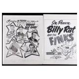 Early "In Person" Mock-Up Concert Posters