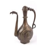 Antique Copper Turkish Bedouin Dallah Coffee Pot