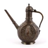 Antique Copper Turkish Bedouin Dallah Coffee Pot