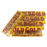 Five NOS Single-Sided Old Gold Cigarettes Ad Sign