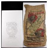 Montana Stanford Flour & Molas-O-Cake Grain Sacks