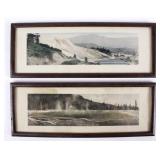 Hand Tinted Yellowstone National Park Photos