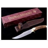 Muela Fury 90077 Stage Antler Handle Knife