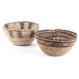 Polychrome Yoruba Tribal Baskets