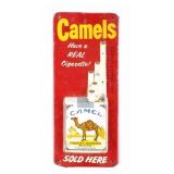 Camel Cigarette Tin Thermometer Advertisement Sign