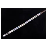 Jack G. Boyd Championship Buckle and Beaded Belt