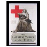 Original WWI American Red Cross Poster