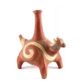 Mississippian Culture Effigy Pottery Vessel