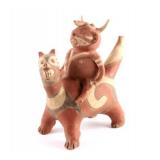 Mississippian Culture Pottery Effigy Vessel