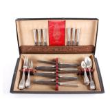 49 Piece Antique German Silver Cutlery Set