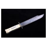 Will & Finck Bone Handled Bowie Knife 1850-1890