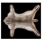 Montana Trophy Bobcat Double Mount Rug